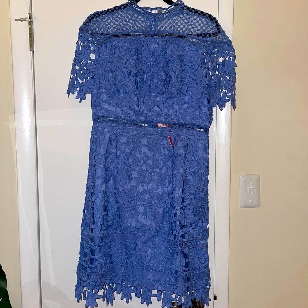 Chi Chi London lace midi dress in UK size 14